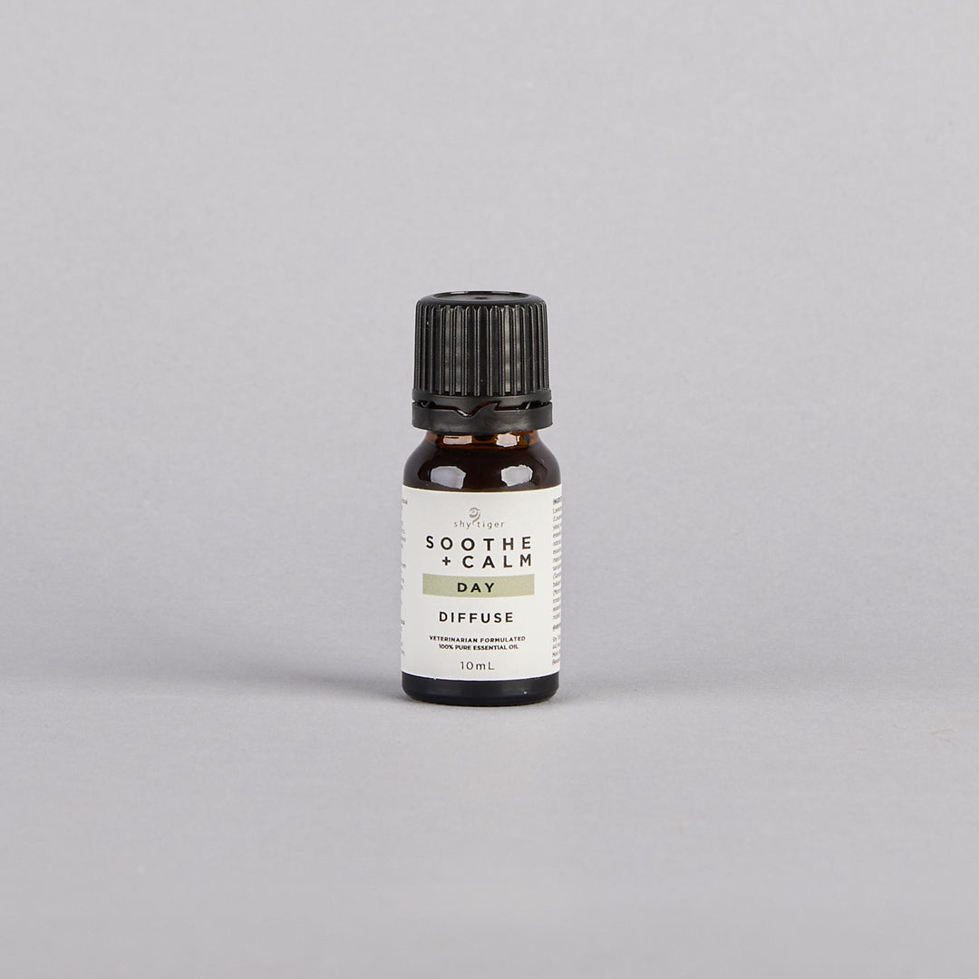 Pure Essential Oil for dogs, Vet formulated for Stress Support, Made in Australia by Shy Tiger