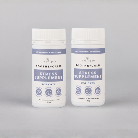 Soothe + Calm Stress Supplement Bundle For Cats