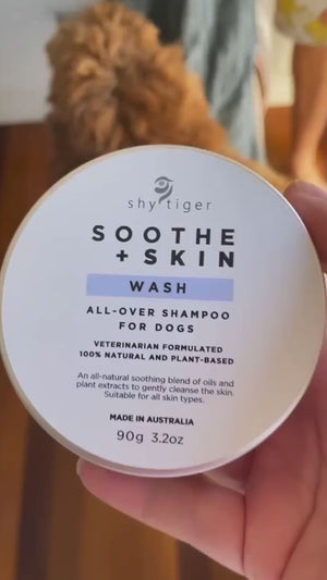 Soothe + Skin Wash - Solid Shampoo Bar for Dogs