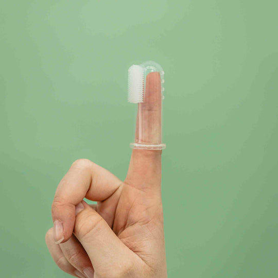 BPA-Free Silicone Finger Brush-Shy Tiger Natural Animal Health