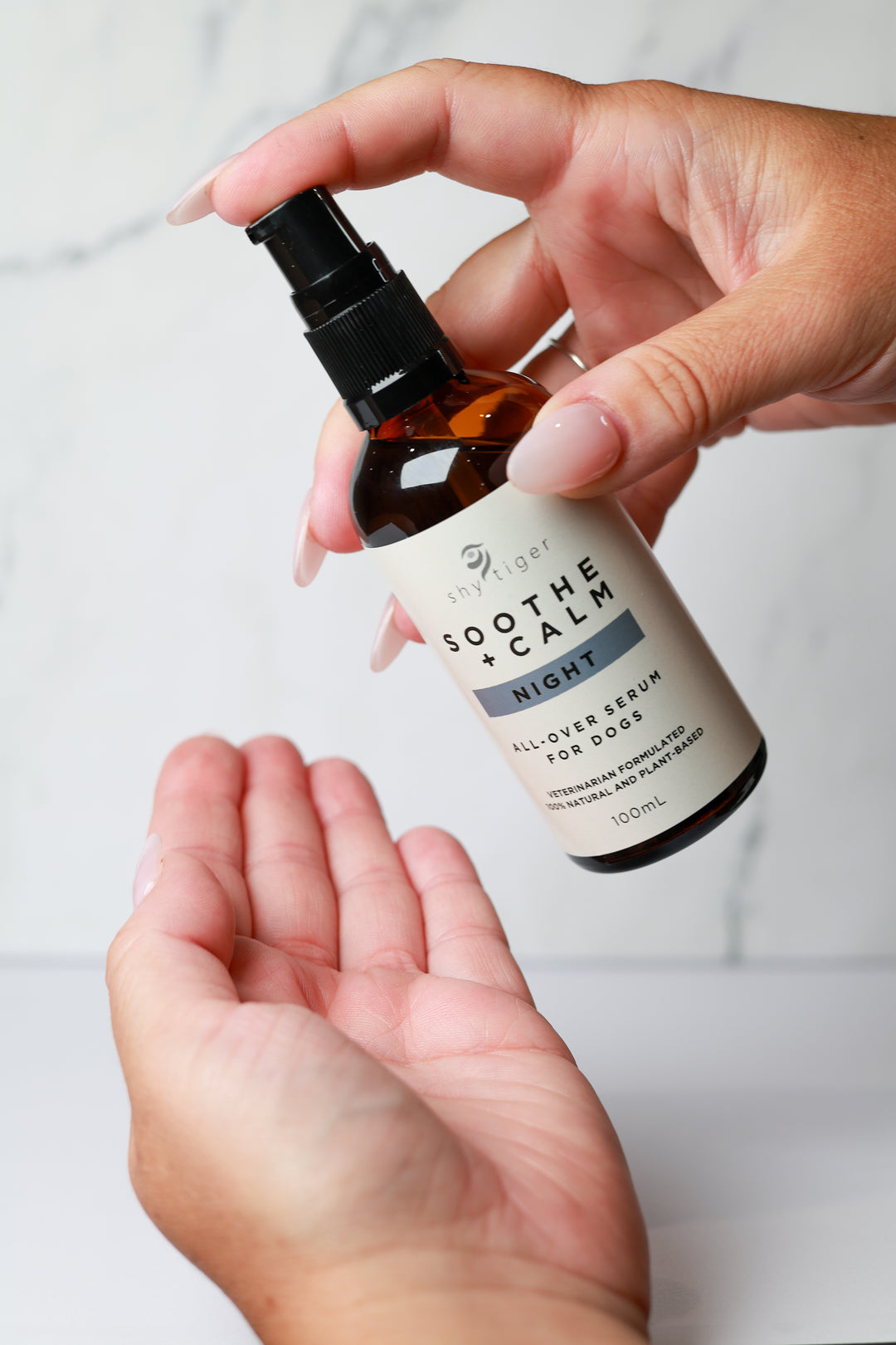 Vet-formulated Natural Stress Serum for Dogs, All Natural Pure Essential Oil Blend for Dogs, Made in Australia by Shy Tiger