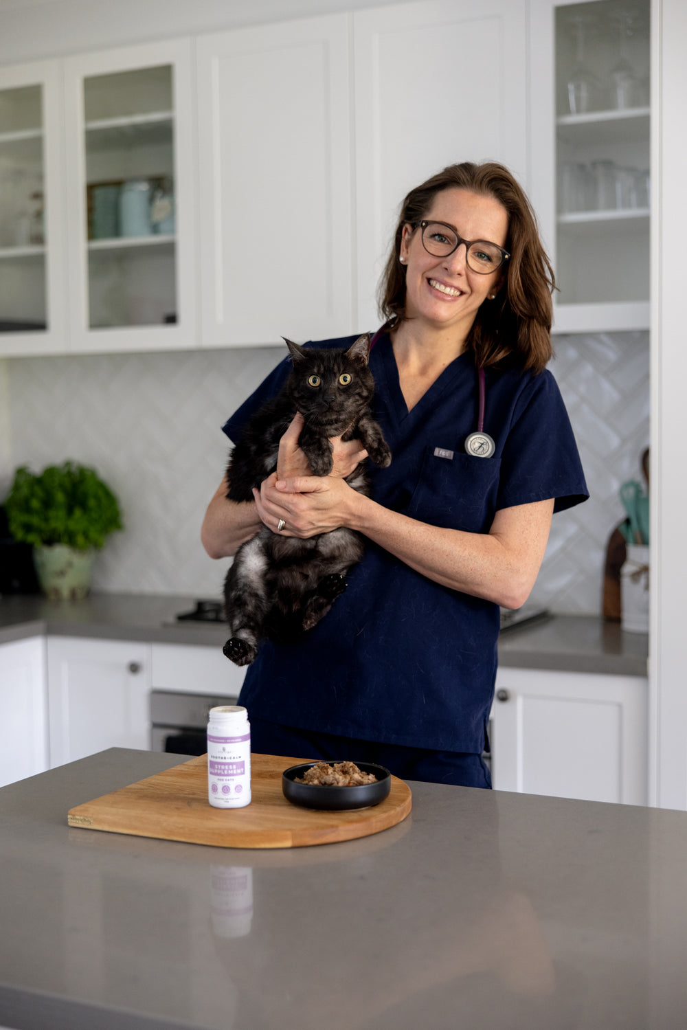 Vet-formulated Supplement Powder for Cat Stress Relief by Shy Tiger, Made in Australia with All Natural Ingredients 